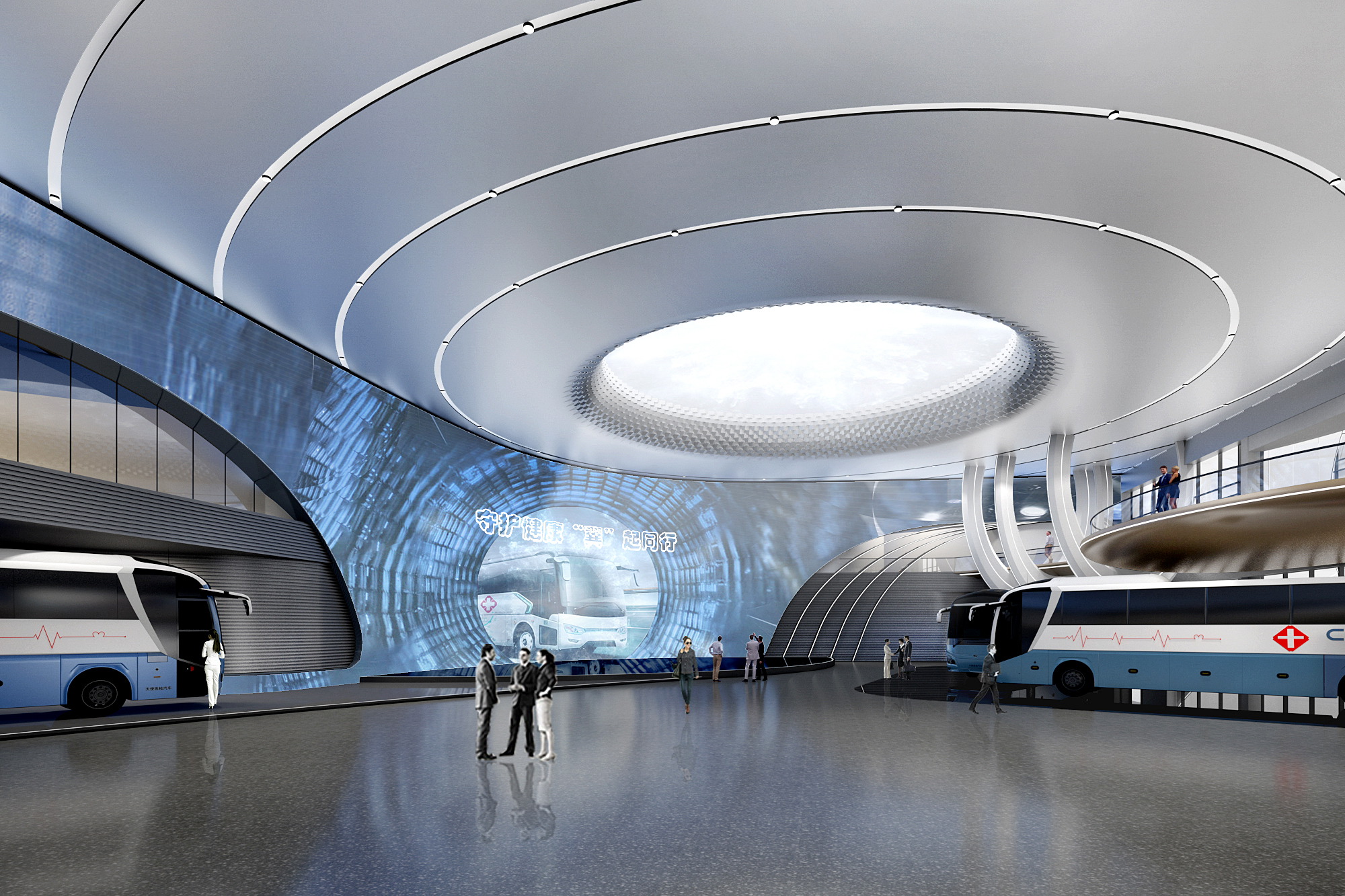 醫(yī)療孵化中心展廳設(shè)計