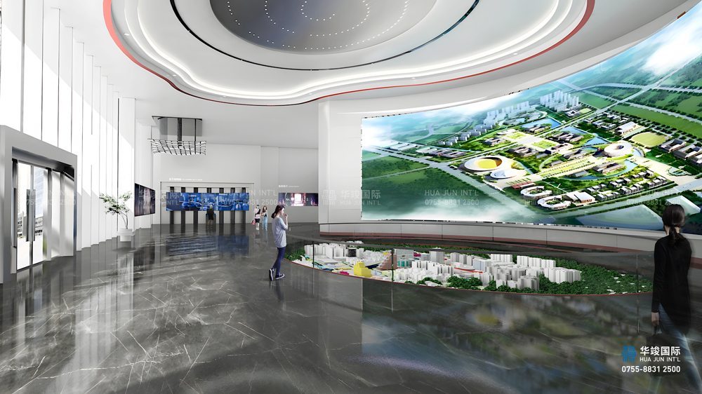 產(chǎn)業(yè)園數(shù)字展廳設計